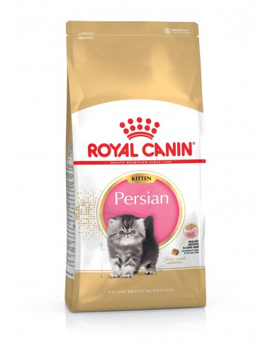 Royal Canin Breed Cat Persian Kitten 2 kg Pinso Gats Cadells i Joves Races Persa Dieta Normal Digestibilitat Au Arròs Vegetals 3