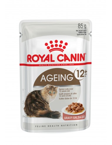Royal Canin Senior Ageing Gravy 85 gr Sobre Gats Sèniors (12+) Totes Races Dieta Normal Carn Cereals Vegetals 9003579310151