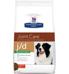 Hill's Prescription Diet Dog Canine j/d Reduced Calorie 12 Kg. Pinso Gossos Totes les Edats Totes les Races Artic. Mob. Sobrepès