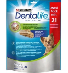 Purina Dentalife Adult Extra Mini Pollastre 21 Unitats (207 gr).  Sticks Gossos Adults Races Mini Dieta Normal Pollastre