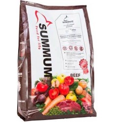 Summum Beef Adult Ternera. Pienso Perros Adultos Todas las Razas Dieta Normal Ternera. 5 kg 8436544400037 / 10 kg 8436544400044
