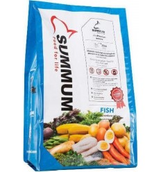 Summum Fish Adult Peix 5 Kg Pinso Gossos Adults Totes les Races Dieta Normal Peix