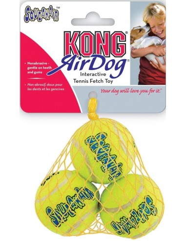Kong Squeakair Tennis Ball Small 3 unidades. 035585775159