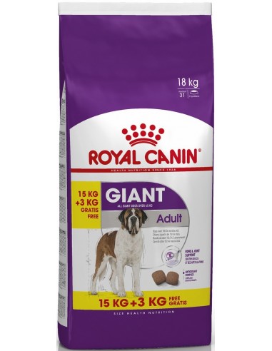 Royal Canin Adult Giant 15+3 Kg. 3182550704991