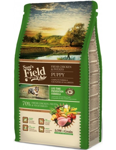 Sam's Field Puppy Pollo y Patata 2,5 Kg. 8594031444206