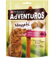 Purina Adventuros Adult Nuggets 90gr. Galetes Gossos Adults Totes Races Dieta Normal Senglar 7613034998040