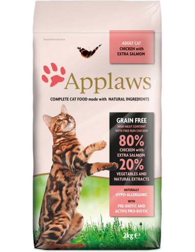 Applaws Adult Cat Adult Chicken and Salmon 2 Kg. 5060122491433