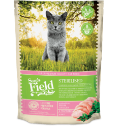 Sam's Field Adult Sterilised Pollastre 2,5 kg 8595602511990 / 7,5 kg 8595602512003 2