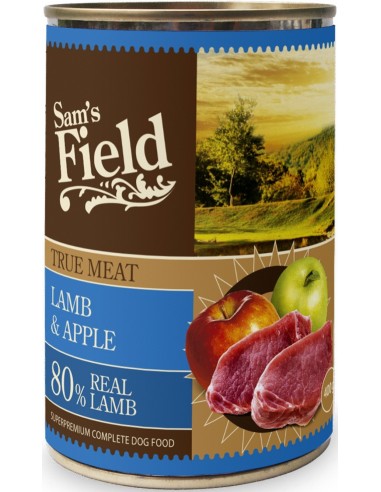 Sam's Field Adult Cordero y Manzana 400 gr. 8595602523887