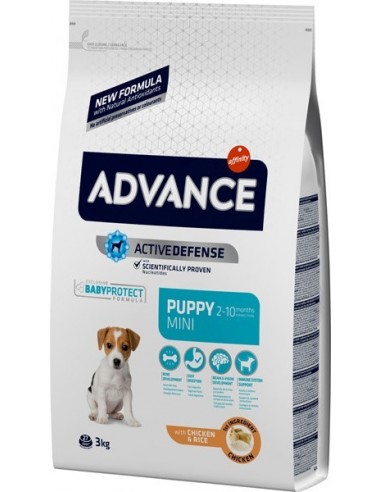 Advance Dog Puppy Mini Pollastre 3 Kg. 8410650150130
