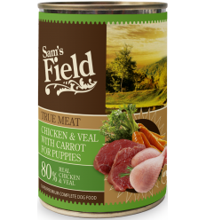 Sam's Field Puppy Pollastre i Vedella 400 gr. 8595602523924