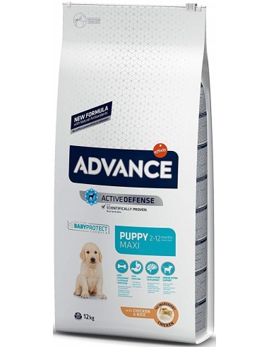 Advance Dog Puppy Maxi Pollastre 12 Kg. 8410650221502