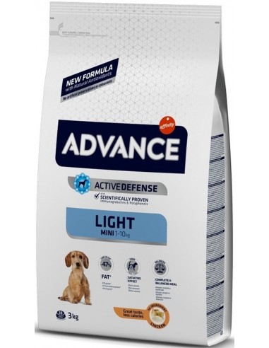 Advance Adult Mini Light Pollastre 3 Kg. 8410650150222