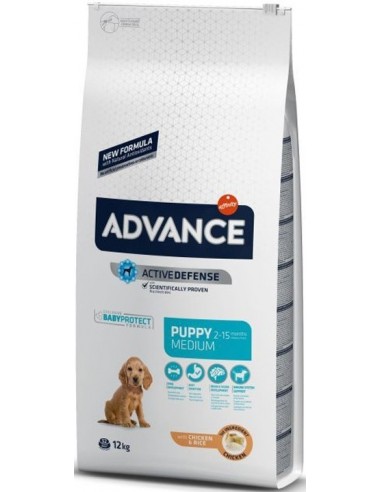 Advance Dog Puppy Medium Pollastre 12 Kg. 8410650221625
