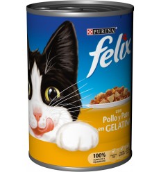 Purina Felix Cat Adult Pollo y Pato 400 gr. 8410168093066