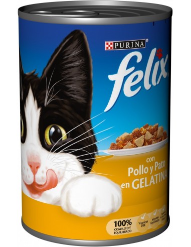 Purina Felix Cat Adult Pollastre i Ànec 400 gr. 8410168093066