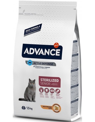Advance Cat Senior Sterilized Pollastre 1,5 Kg. 8410650173917