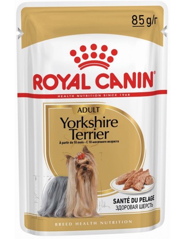 Royal Canin Breed Dog Adult Yorkshire Terrier 85 gr. 9003579001448