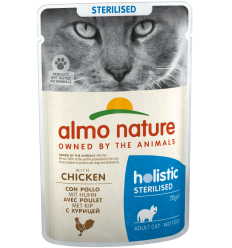 Almo Nature Cat Adult Holistic Sterilised Pollo 70 gr. 8001154125870