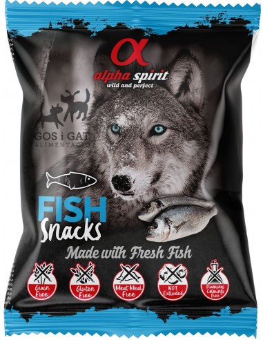 Alpha Spirit Adult Snack Fish 50 gr. 8436586310042