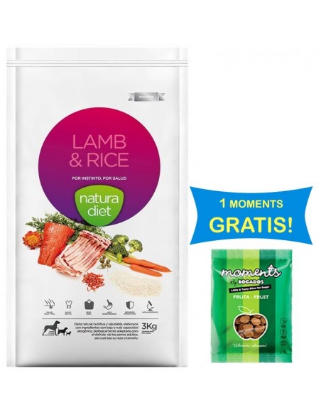 Dingo Natura Diet Adult Lamb & Rice 3 kg 8437002535834