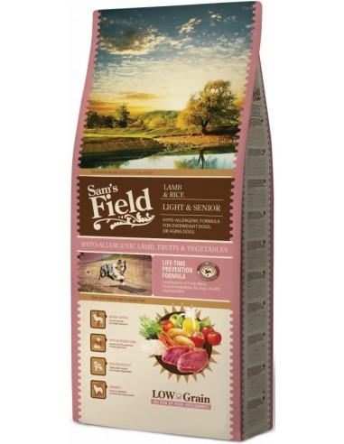 Sam's Field Senior Light Lamb & Rice 13 Kg. 8594031444343