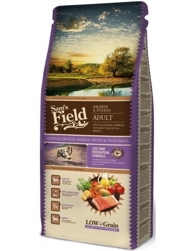 Sam's Field Adult Salmon & Potato 13 Kg. 8594031444305