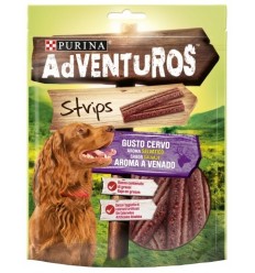 Purina Adventuros Adulto Strips 90gr. Galletas Perros Adultos Todas Razas Dieta Normal Ciervo 7613034995414