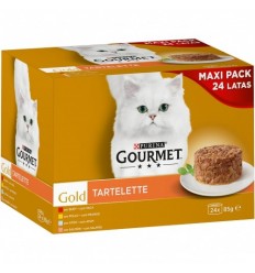Purina Gourmet Gold Adult Pack Tartelette Mix 12 x 85 gr. 7613036442640 2