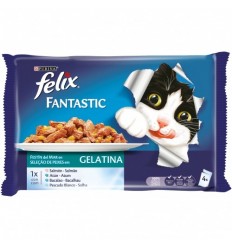 Purina Felix Fantastic Adult Mix Festín del Mar 12 x 100 gr. 7613034368867 2