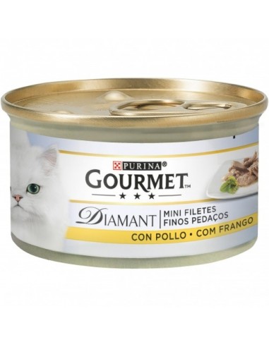 Purina Gourmet Diamant Adult Pollastre 85 gr. Llaunes Gats Adults Totes Races Dieta Normal Pollastre 80713586