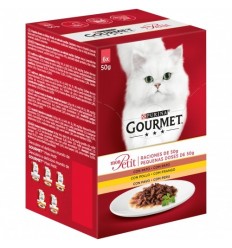 Purina Gourmet Mon Petit Adult Selección de Aves 6 x 50 gr. 7613034453754