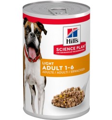 Hill's Science Plan Dog Adult Light 370 gr. 052742804804