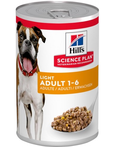 Hill's Science Plan Dog Adult Light 370 gr. 052742804804