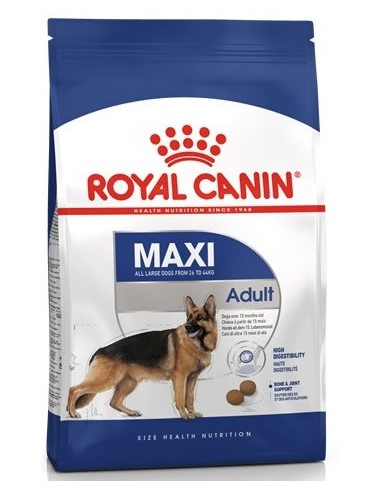 Royal Canin Size Dog Adult Maxi 4 kg 3182550402224 / 15 kg 3182550401937