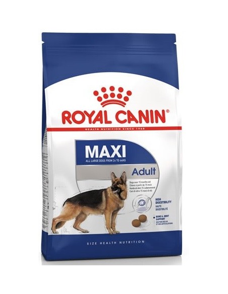 Royal Canin Size Dog Adult Maxi 4 kg 3182550402224 / 15 kg 3182550401937