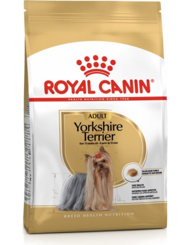 Royal Canin Breed Dog Adult Yorkshire Terrier. 1,5 kg 3182550716857 / 3 kg 3182550799768