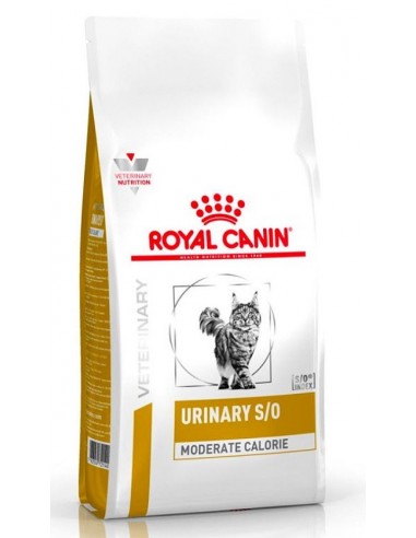 Royal Canin Veterinary Diet Cat Adult Urinary S/O Moderate Calorie. 3,5 kg 3182550764551 / 9 kg 3182550815475