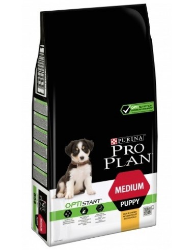 Purina Pro Plan Dog Puppy Medium Optistart Pollastre. 3 kg 7613035114869