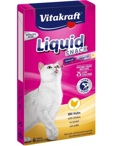 Vitakraft Snack Liquid Adult Pollastre 6x15 gr. 7610376164249
