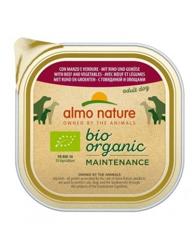 Almo Nature Dog Bio Organic Maintenance Ternera y Verduras. 300 gr 8001154122411