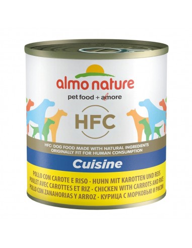 Almo Nature Dog HFC Cuisine Pollo y Zanahorias. 280 gr 8001154125245