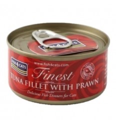Fish4Cats Finest Atún con Gamba. 70 gr 5060084829572