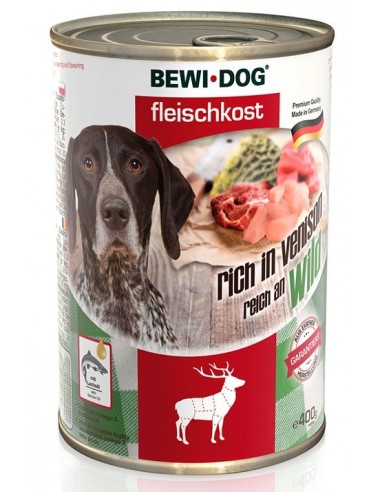 Bewi Dog Adult Rico en Venado. 400 gr 4002633518439