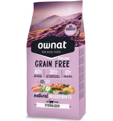 Ownat Grain Free Prime Sterilized Pollo 8 kg 8429037016563
