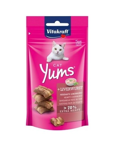 Vitakraft Yums Cat Snack Paté de Foie. 40 gr 4008239288226