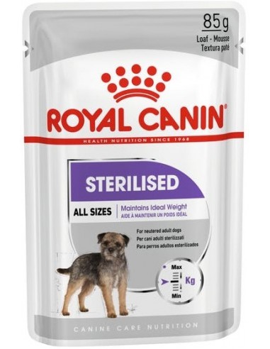 Royal Canin Care Dog Sterilised All Sizes Mousse 85 gr. 9003579008744