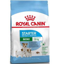 Royal Canin Puppy Mini Starter 3 Kg. Pinso Gossos Cadells i Joves Races Mini i Petites Dieta Normal Lactància Gestació Au Arròs