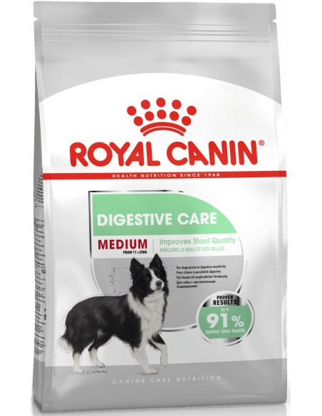 Royal Canin Care Dog Adult Medium Digestive 3 kg 3182550852678 / 10 kg 3182550893800