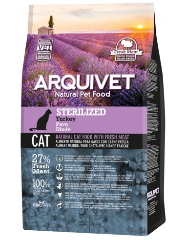 Arquivet Cat Adult Sterilized Gall Dindi 1,5 kg 8435117892460